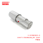 1-51381022-0 Rear Suspension Shaft:Trunnion Suitable for ISUZU CXZ51K VC46 1513810220