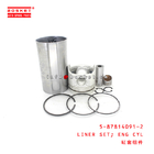 5-87814091-2 Engine Cylinder Liner Set For ISUZU NKR77 5878140912
