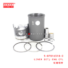 5-87816318-0 Engine Cylinder Liner Set For ISUZU 4HG1T 5878163180