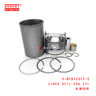 5-87816317-0 Engine Cylinder Liner Set For ISUZU NQR71 4HG1 5878163170