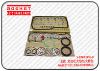4HF1 NKR Isuzu NPR Parts 5878133960 5-87813396-0 Engine Overhaul Gasket Set