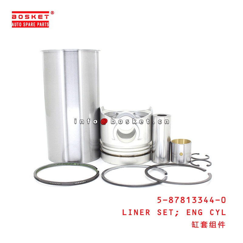 5-87813344-0 Engine Cylinder Liner Set For ISUZU NPR59 4BD1T 5878133440