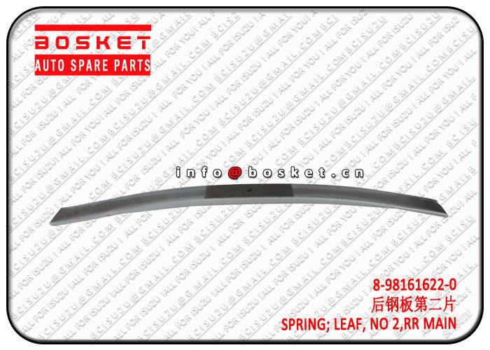 8-98161622-0 8981616220 Rear NO 2 Leaf Spring Suitable For ISUZU CYZ52
