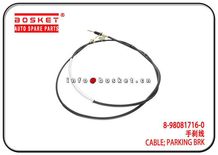 4HK1 700P Isuzu Brake Parts 8-98081716-0 8980817160 Parking Brake Cable