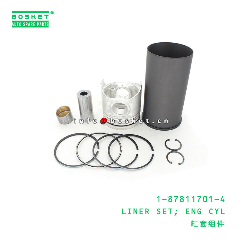 1-87811701-4 Engine Cylinder Liner Set 1878117014 for ISUZU FVR32 6HE1T