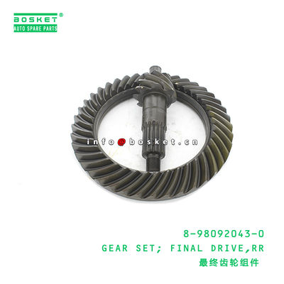 8-98092043-0 Rear Final Drive Gear Set 8980920430 For ISUZU NKR NPR