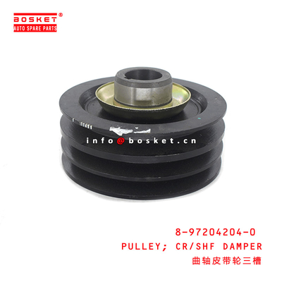 8-97204204-0 Crankshaft Damper Pulley 8972042040 For ISUZU NKR55 4JB1T