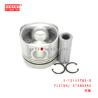1-12111785-0 Standard Piston Isuzu Engine Parts For 6B 1121117850