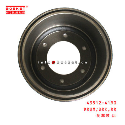 43512-4190 Rear Brake Drum  For ISUZU HINO 500