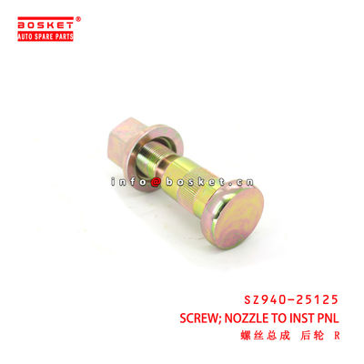SZ940-25125 NOZZLE TO INST PNL SCREW suitable for ISUZU HINO 500