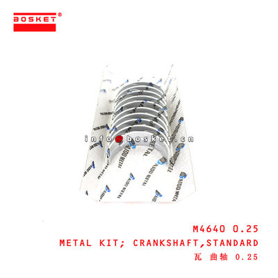 M4640 0.25 Standard Crankshaft Metal Kit suitable for ISUZU  4BD1 4BD1-T UM4BD1 4BD2 4BG1 UM4BG1