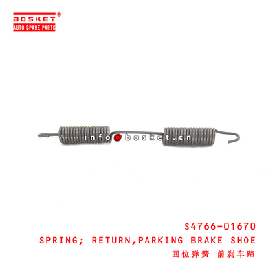 S4766-01670 Parking Brake Shoe Return Spring  for ISUZU HINO500