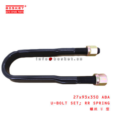 27x93x350 Rear Spring U-Bolt Set suitable for ISUZU OOTOKO