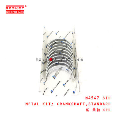 M4547 STD Standard Crankshaft Metal Kit suitable for ISUZU NPR66 4HF1 4HF1-T 4HG1 4HJ1 4HK1 4HK1-T