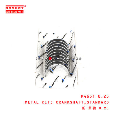 M4651 0.25 Standard Crankshaft Metal Kit suitable for ISUZU  4JB1