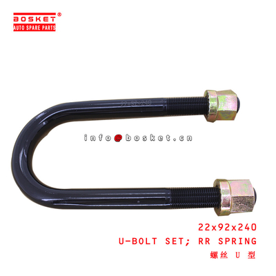 22x92x240 Rear Spring U-Bolt Set suitable for ISUZU VANGUARD