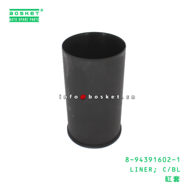 8-94391602-1 Cylinder Block Liner suitable for ISUZU NPR 700P 4HK1 6HH1 6HK1 8943916021