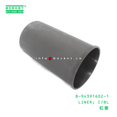 8-94391602-1 Cylinder Block Liner suitable for ISUZU NPR 700P 4HK1 6HH1 6HK1 8943916021