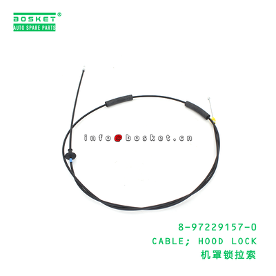 8-97229157-0 CABLE; HOOD LOCK suitable for ISUZU 8972291570
