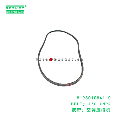 8-98010841-0 BELT; A/C CMPR suitable for ISUZU ELF 700P 4HK1 8980108410