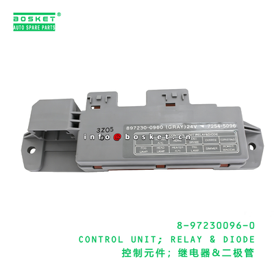 8-97230096-0 CONTROL UNIT; RELAY & DIODE suitable for ISUZU   8972300960