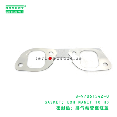 8-97061542-0 GASKET; EXH MANIF TO HD suitable for ISUZU 8970615420