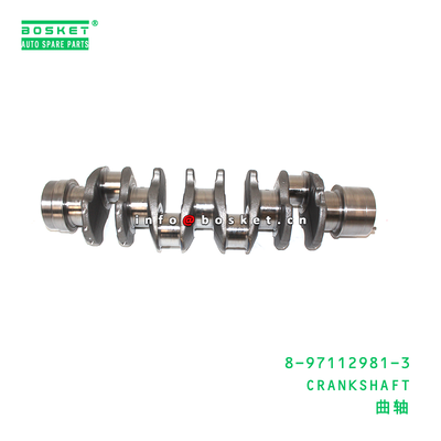 8-97112981-3 CRANKSHAFT suitable for ISUZU NPR 4HG1 4HF1 4HV1 8971129813