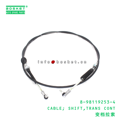 8-98119253-4 CABLE; SHIFT,TRANS CONT suitable for ISUZU 8981192534
