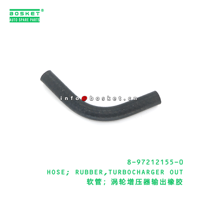 Rubber Turbocharger Out Hose for ISUZU 8972121550 - Turbo Outlet Hose Replacement