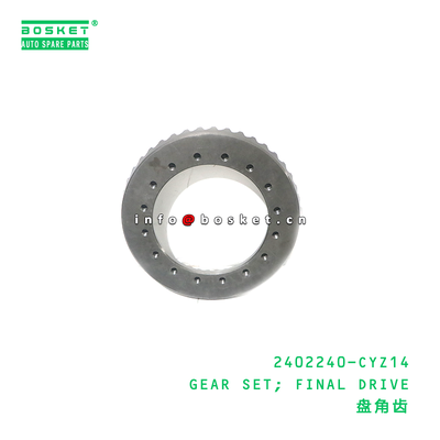 2402240-CYZ14 Gear Set Final Drive Gear for ISUZU 2402240CYZ14 with 3 Months Warranty