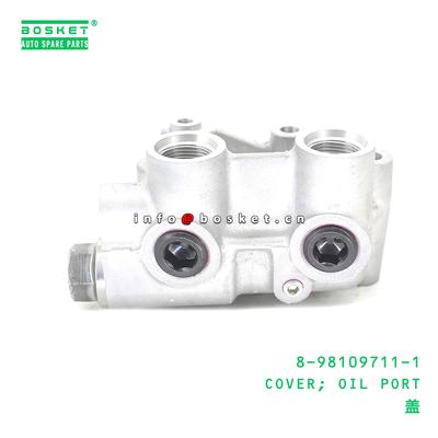 8-98109711-1 COVER; OIL PORT suitable for ISUZU   8981097111