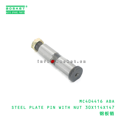 MC404416 ABA STEEL PLATE PIN WITH NUT 30X114X147 suitable for FUSO MC404416 ABA