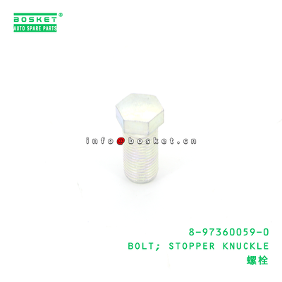 8-97360059-0 Stopper Knuckle Bolt Suitable for ISUZU Steering Stopper Bolt with 3 Months Warranty
