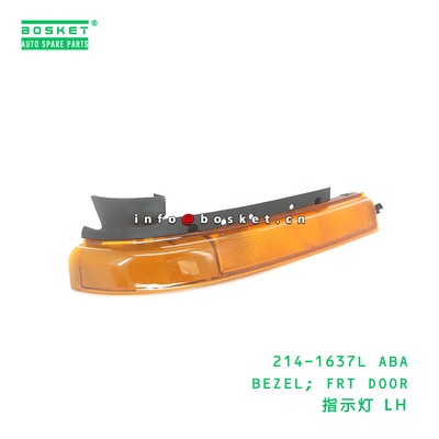 214-1637L ABA Front Door Bezel FUSO Compatible Front Door Bezel for Truck Cab Replacement