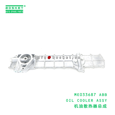 ME033687 ABB Oil Cooler Assembly FUSO 6D16 Engine Compatible with 3 Months Warranty