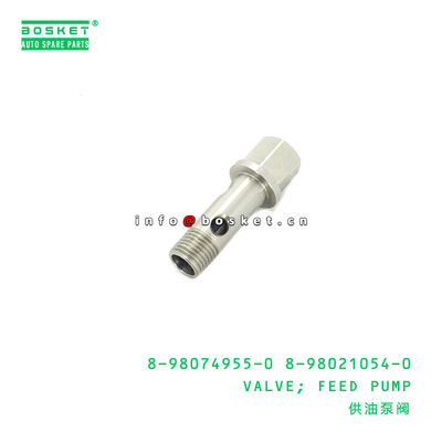 ISUZU XD 4HK1 Feed Pump Valve 8980749550 8980210540
