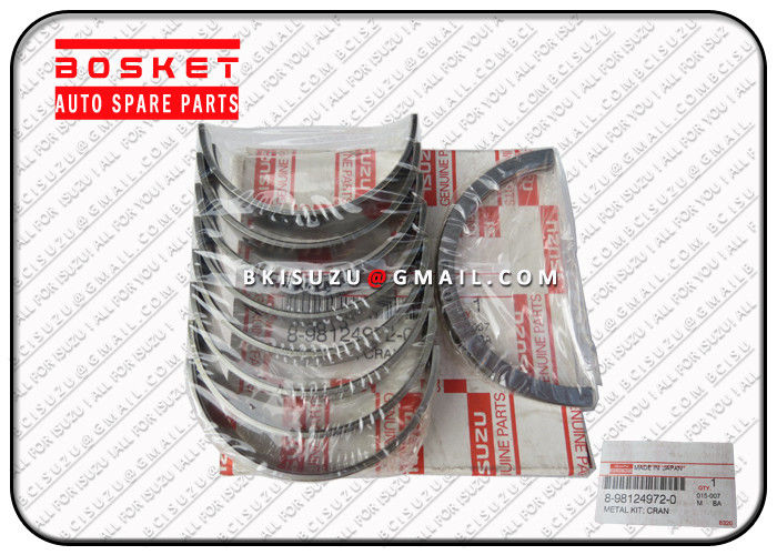 Isuzu Truck Parts 8981249720 8-98124972-0 Standard Crankshaft Metal Kit For ISUZU 3KR2 Engine