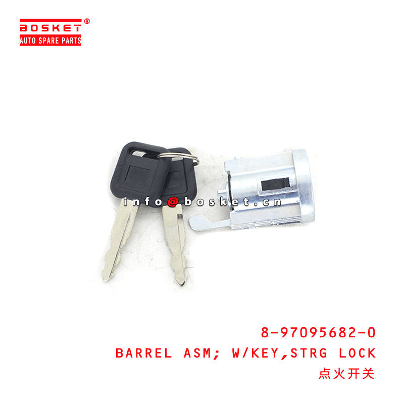 8-97095682-0 Steering Lock Barrel Assembly With Key 8970956820 For ISUZU NHR54 4JA1