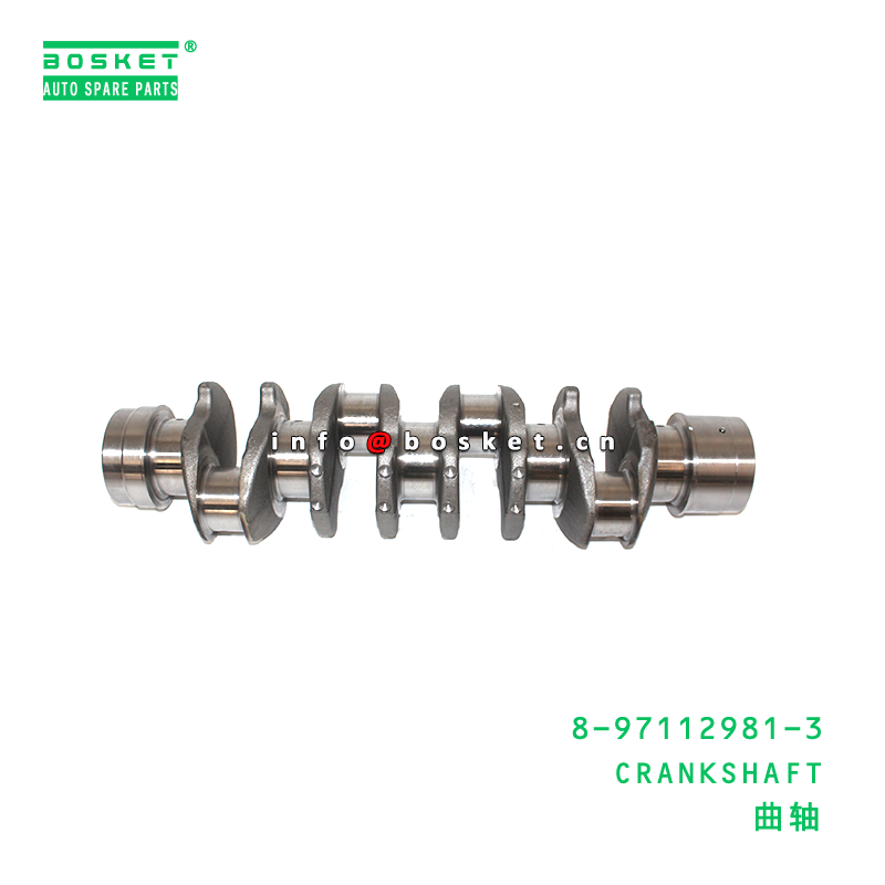 8-97112981-3 CRANKSHAFT suitable for ISUZU NPR 4HG1 4HF1 4HV1 8971129813