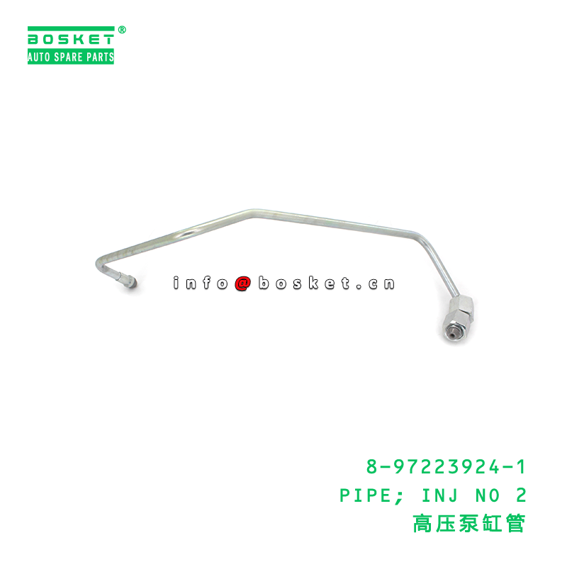 8-97223924-1 PIPE; INJ NO 2 suitable for ISUZU NKR 4JB1T 8972239241