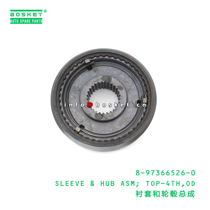 8-97366526-0 SLEEVE & HUB ASM; TOP-4TH,OD suitable for ISUZU NHR 4HF1 4HG1 8973665260