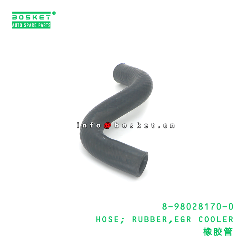 Rubber EGR Cooler Hose for Isuzu 8980281700 Truck Parts
