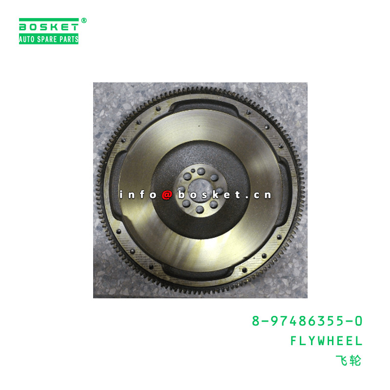 8-97486355-0 Isuzu Engine Parts Flywheel 8974863550 For NPR