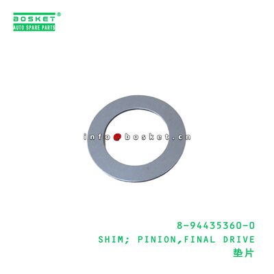 8-94435360-0 SHIM; PINION,FINAL DRIVE κατάλληλη για το ISUZU 8944353600
