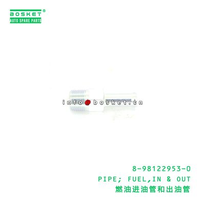 Σωλήνας καυσίμου ISUZU VC46 6UZ1 για είσοδο & έξοδο καυσίμου με κωδικό ανταλλακτικού 8981229530